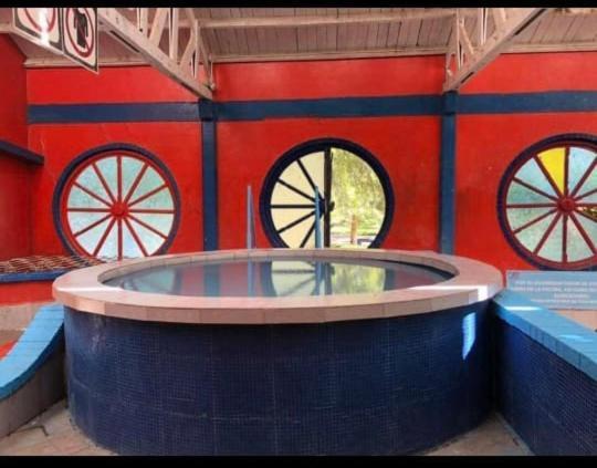 Hotel Y Balneario Ojo Caliente Camargo Zewnętrze zdjęcie